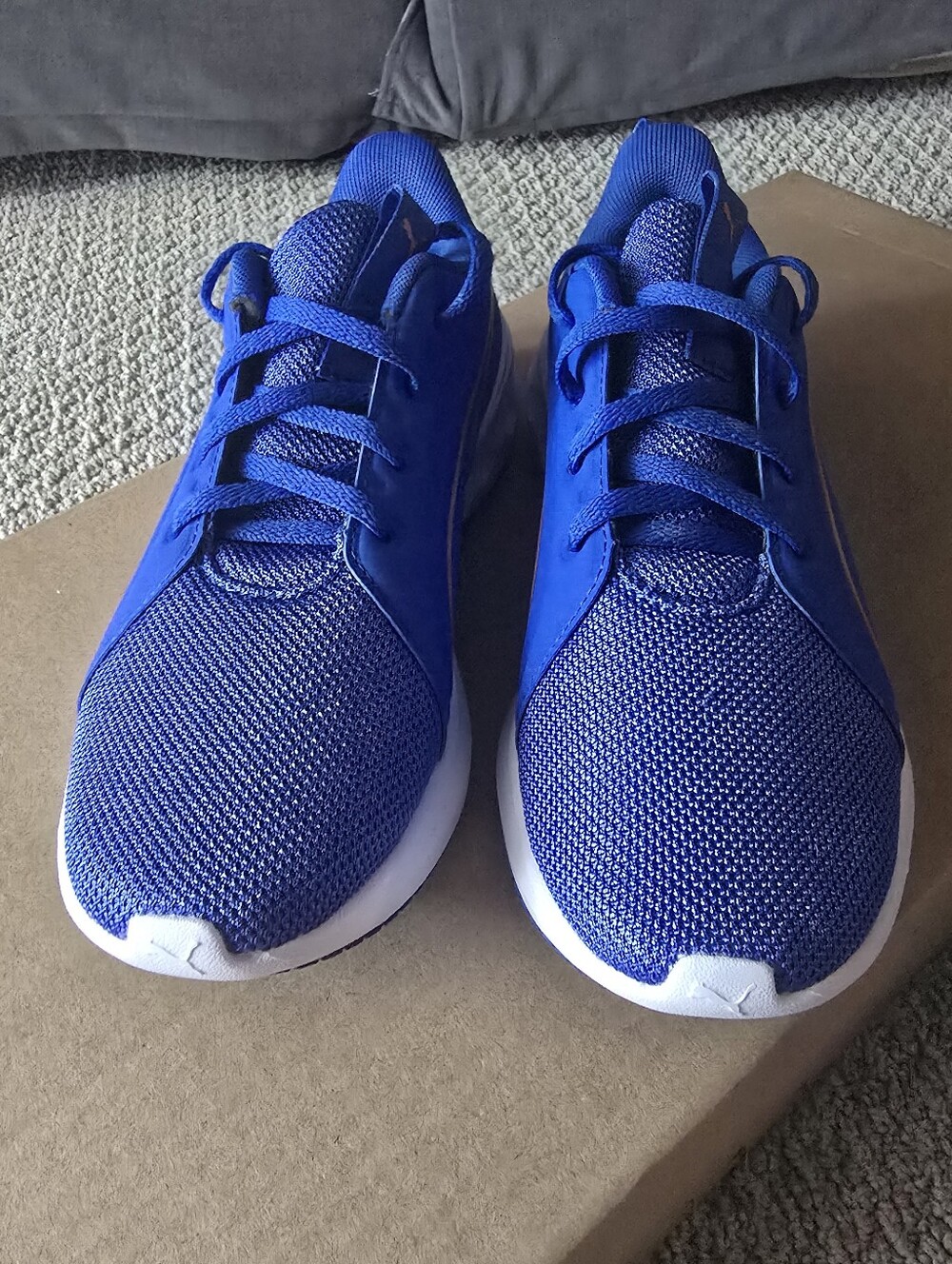 Kids Blue Athletic Sneakers